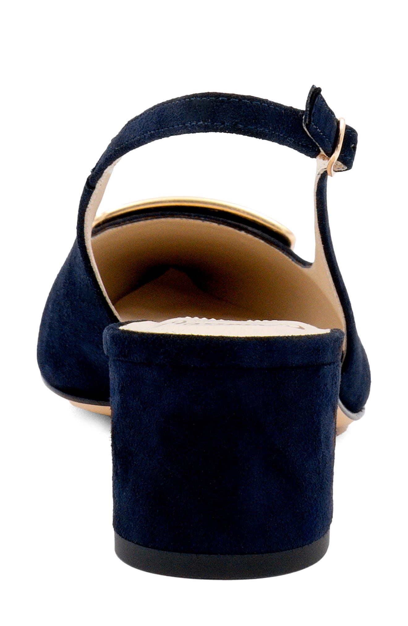 Padrino Slingback Pump, Alternate, color, NAVY CASHMERE