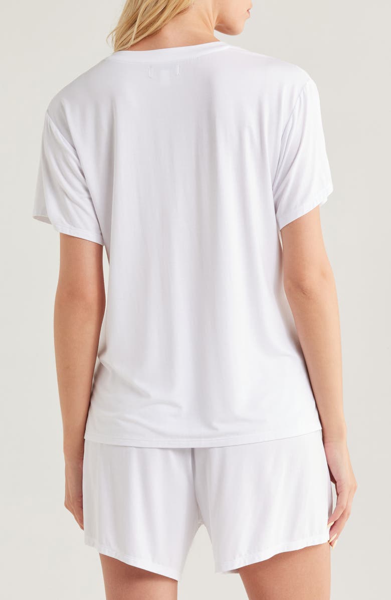 Nordstrom Cool Touch Short Pajamas, Alternate, color, White