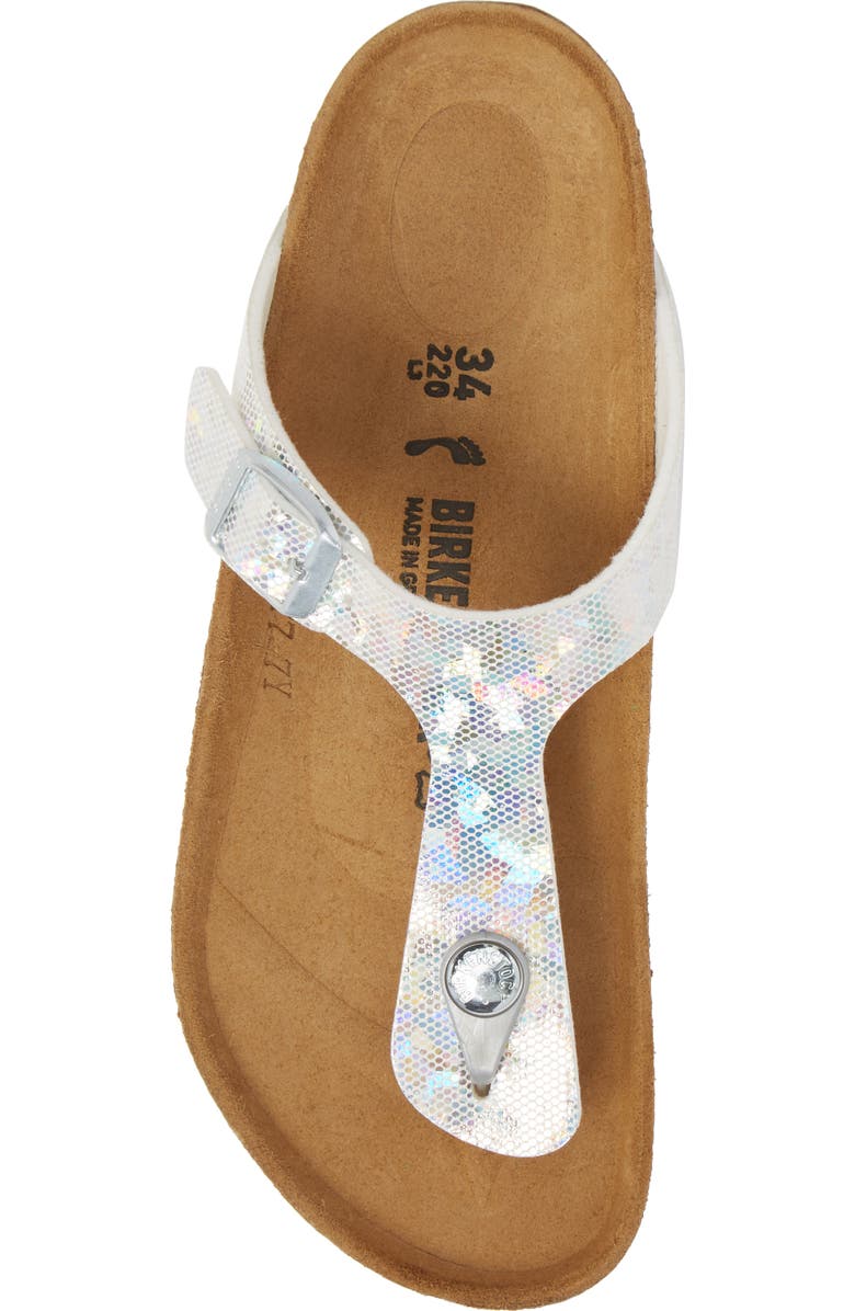 Birkenstock Gizeh Hologram Thong Sandal, Alternate, color,