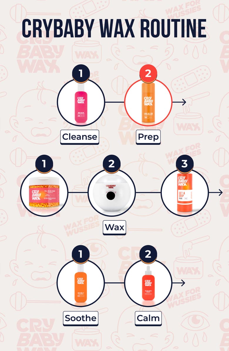 Crybaby Wax A Wail of a Time Talc-Free Priming Powder, Alternate, color,