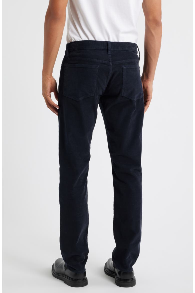 L'Homme Corduroy Slim Jeans, Alternate, color, DARK NAVY