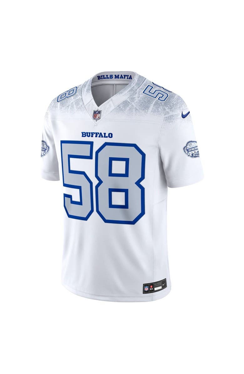 Nike Men's Nike Matt Milano White Buffalo Bills 2025 Rivalries Collection Limited Jersey, Alternate, color, 