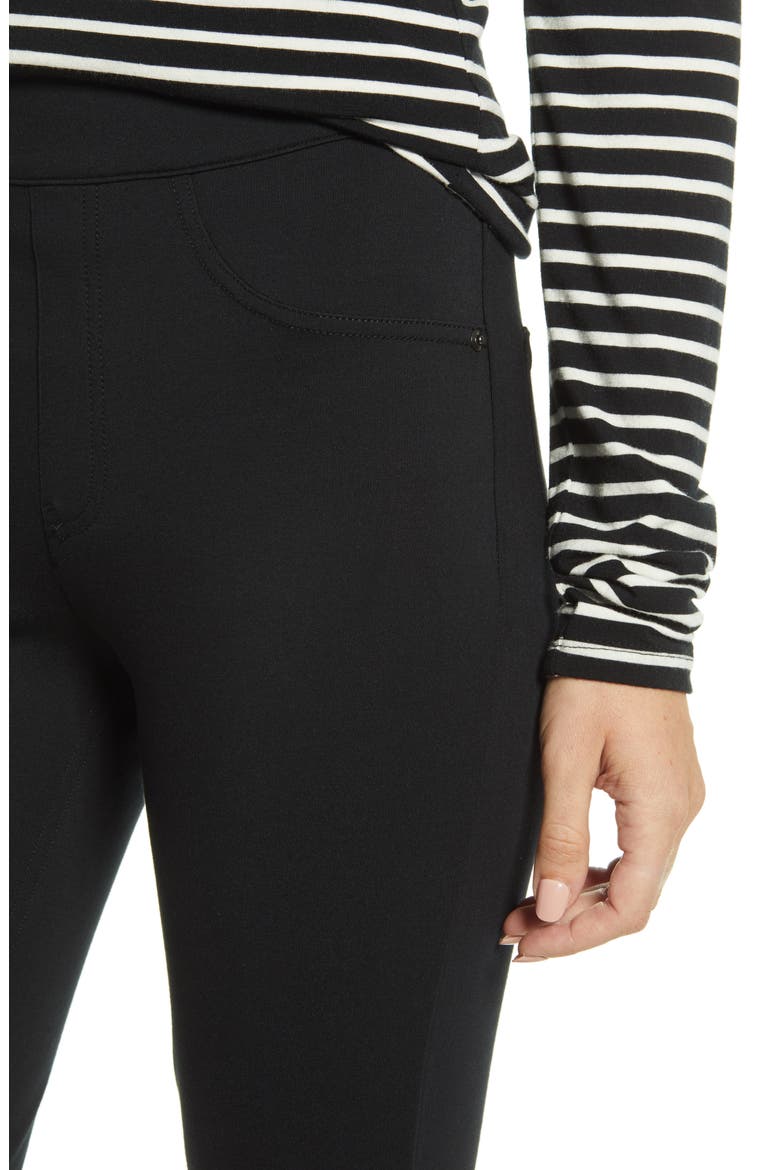 The Perfect Pants Four-Pocket Ankle Pants, Alternate, color, VERY BLACK