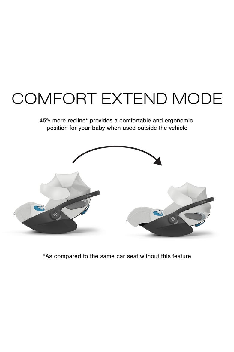 Platinum Cloud T Comfort Extend SensorSafe™ Car Seat & Base, Alternate, color, OFF WHITE
