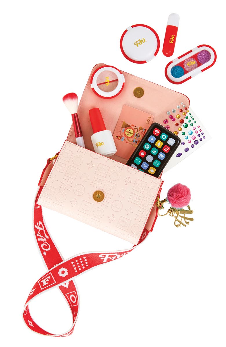 FAO Schwarz Glamour Purse Set, Alternate, color, Light/ Pastel Pink
