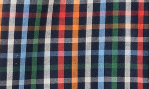 Andy & Evan Kids' Plaid Button-up Shirt In Blue