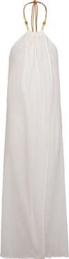 ViX Paula Hermanny Cloe Halter Cover-Up Dress