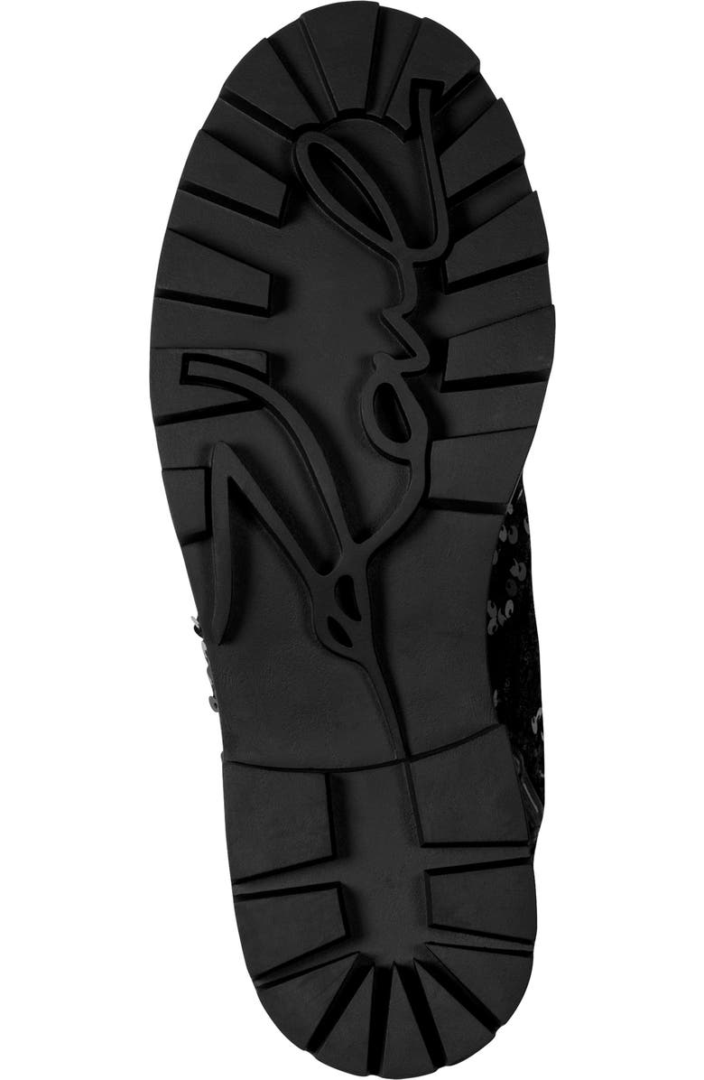 KARL LAGERFELD PARIS Marlee Combat Boot, Alternate, color, Black