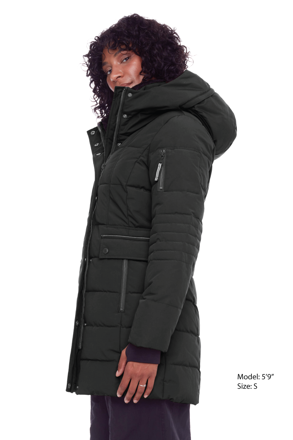 KOOTNEY - Vegan Down Mid-Length Parka Coat - image 2
