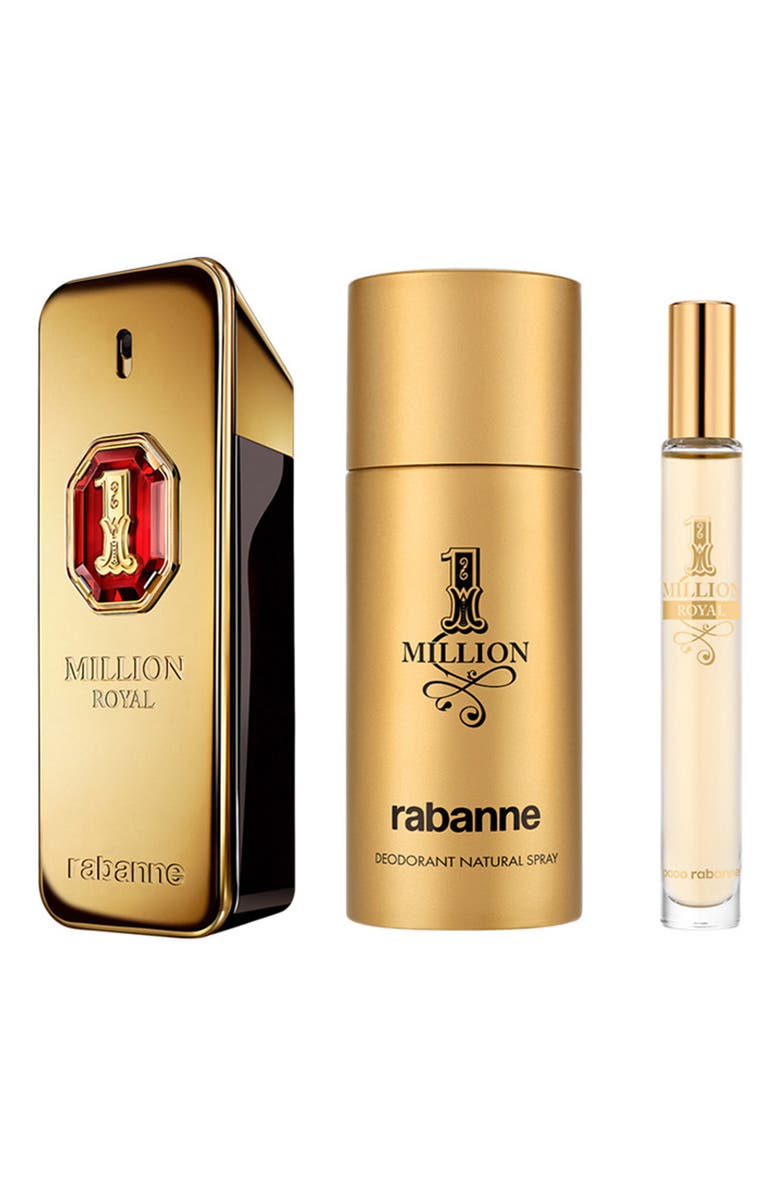 Rabanne 1 Million Royal Parfum 3-Piece Gift Set $208 Value, Main, color, 