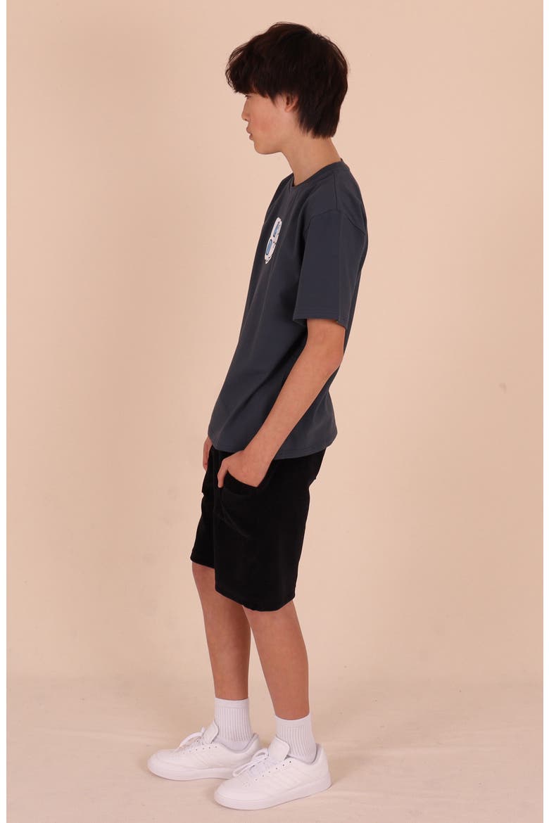Kids' A-OK Graphic T-Shirt, Alternate, color, BLUE