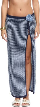 Capittana Rosalia Crochet Cover-Up Skirt