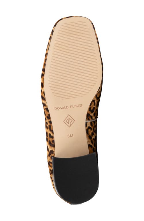Donald Pliner Women Dreww Black Natural Leopard Dress In Multi