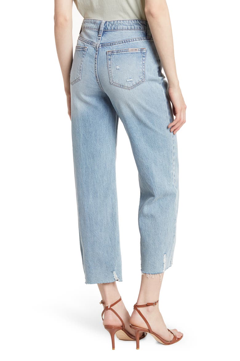 High Rise Wide Leg Crop Jeans, Alternate, color, INNESSA