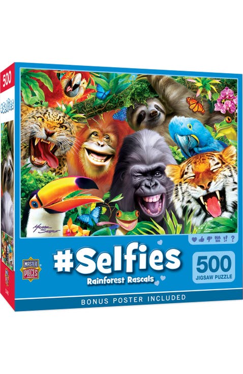 Rainforest Rascals 500 Piece Puzzle