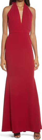 open lace back dress Amazon.com: Dress the Population womens Camden Sleeveless Halter Plunging  Long Stretch Gown Dress, Black, XX-Small US : Clothing, Shoes & Jewelry