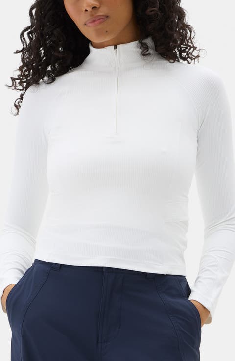 Julie Quarter Zip Top