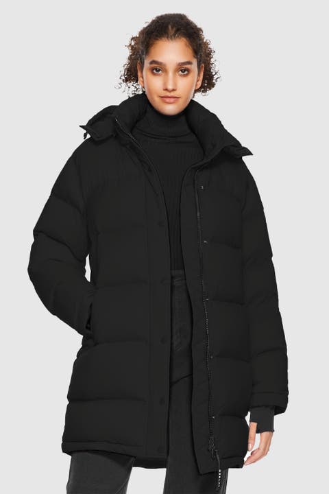 Puff-O® Hip-Length Down Puffer Jacket