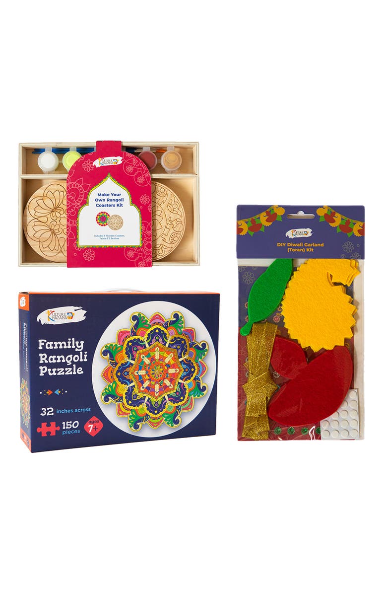 KULTURE KHAZANA Diwali Celebration Kit, Main, color, Multi-Color
