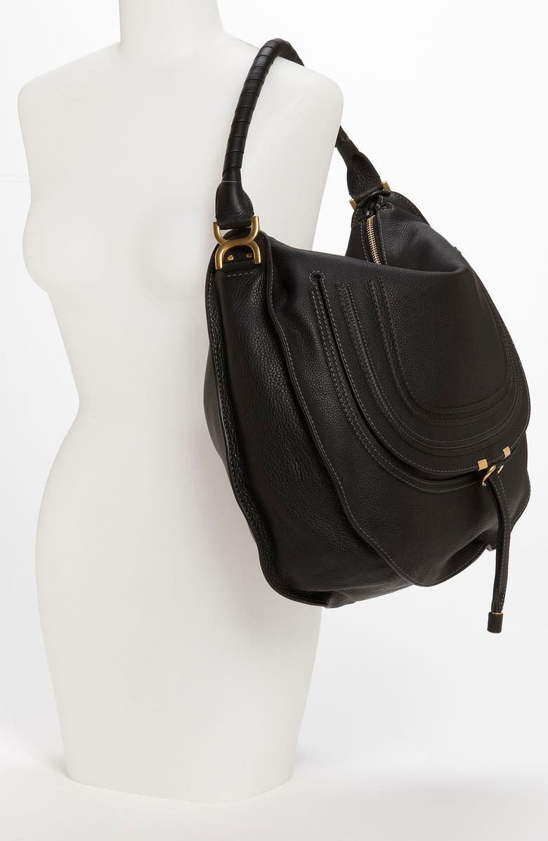 Chloé 'Marcie - Large' Leather Hobo, Alternate, color,