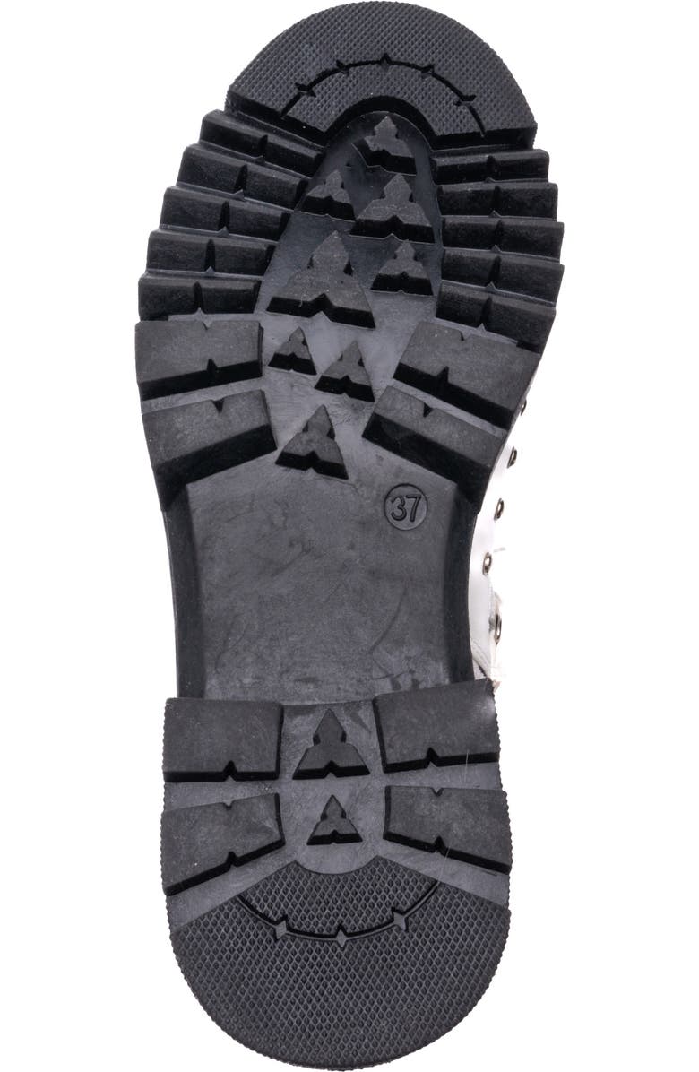 NINETY UNION Snowball Faux Shearling Lug Sole Bootie, Alternate, color,