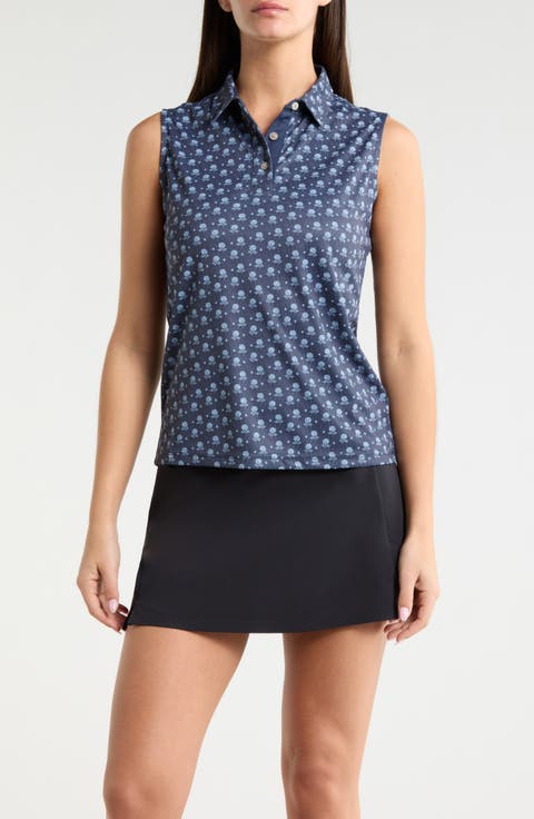 Bethany Sleeveless Golf Polo