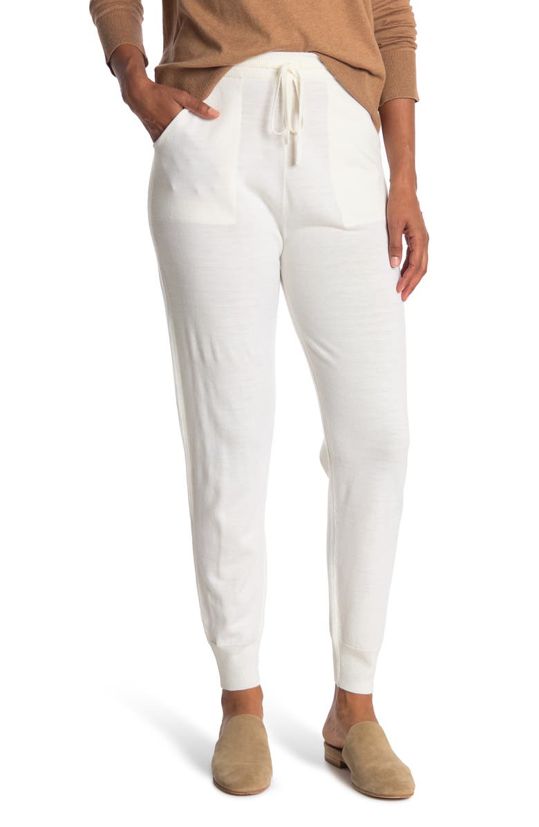 St. John Collection Wool Blend Joggers, Main, color,