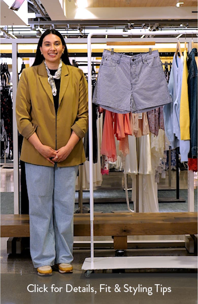 The Everyday High Waist Denim Shorts, sales video thumbnail