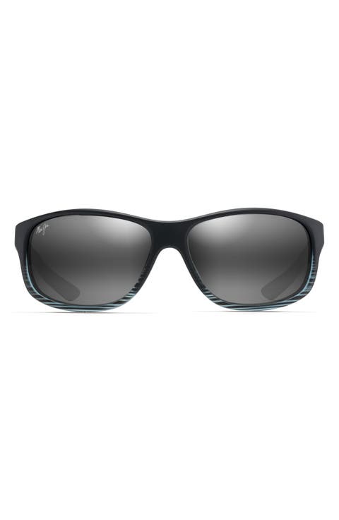 Kaiwi Channel 62mm PolarizedPlus2® Rectangular Sunglasses