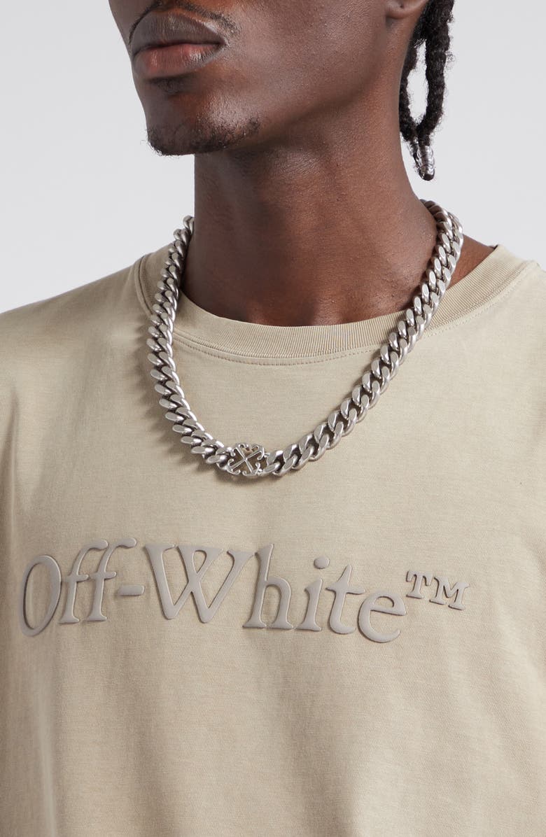 Off-White Laundry Slim Fit Logo Appliqué T-Shirt, Alternate, color, 