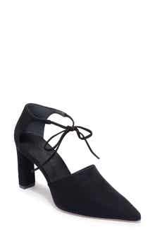 Siena Ankle Tie Pointed Toe Pump