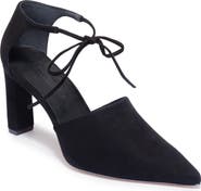 Bernardo Siena Ankle Tie Pointed Toe Pump