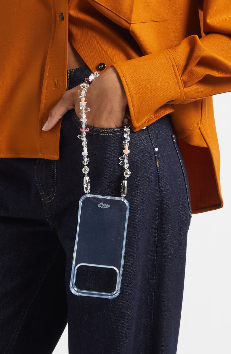 ossa Shakedown Street Wrist Strap for iPhone Case, Alternate, color, Magic