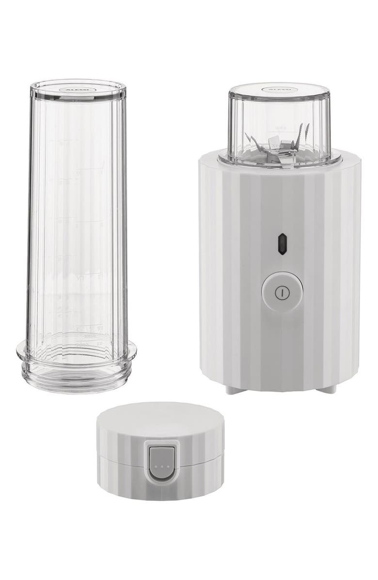 ALESSI Plissé Personal Blender, Alternate, color, White