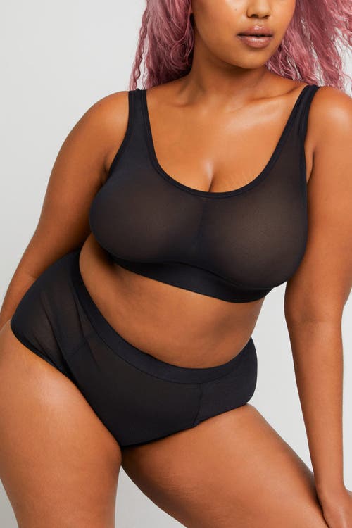 Negative Underwear Sieve Bra Top in Black  product