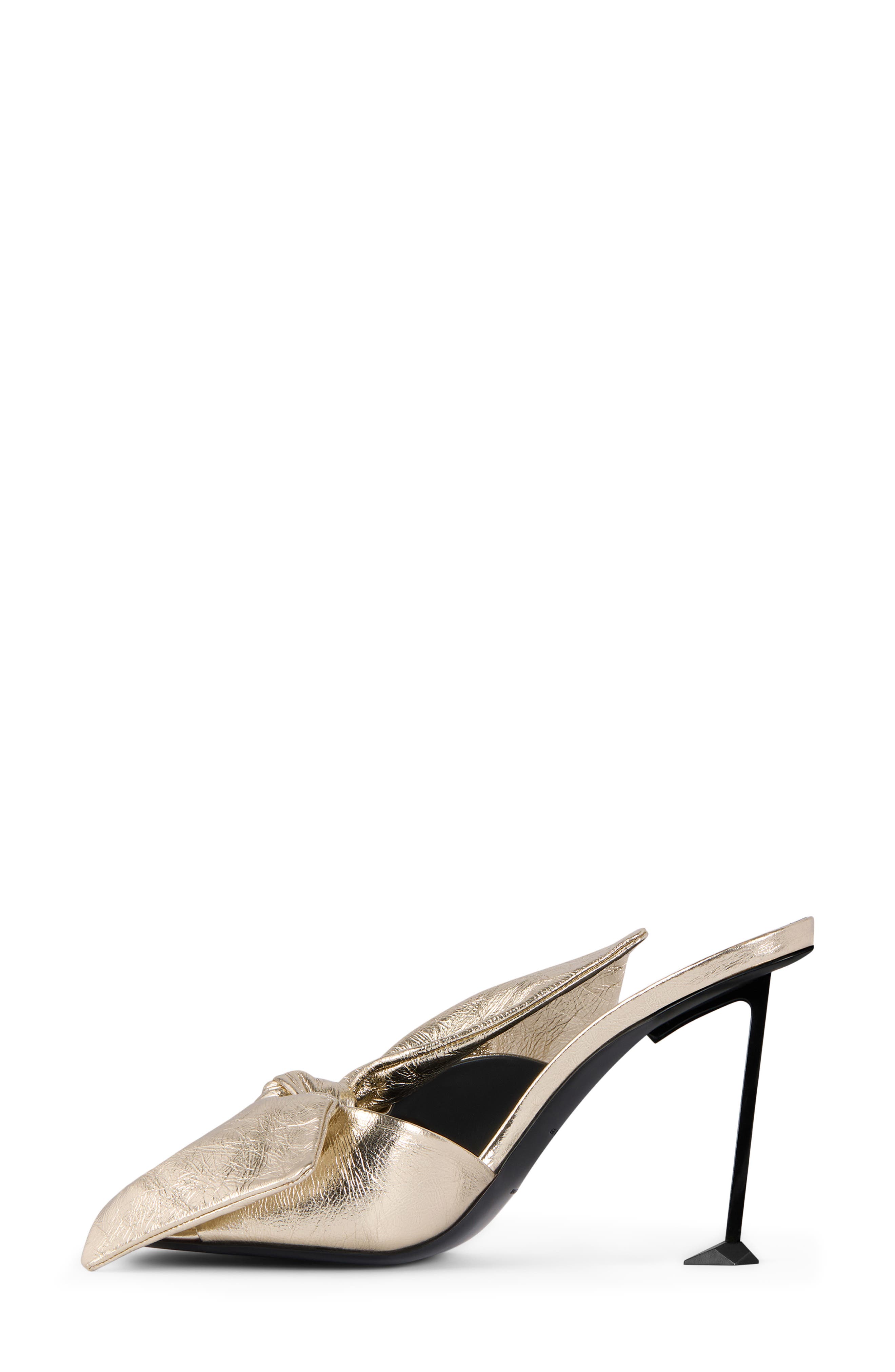 Boudoir Bow Sandal, Alternate, color, GOLDEN