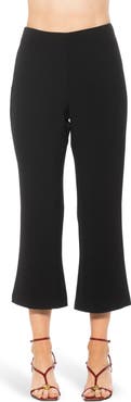 Alexia Admor Quinn Flared Cropped Pants