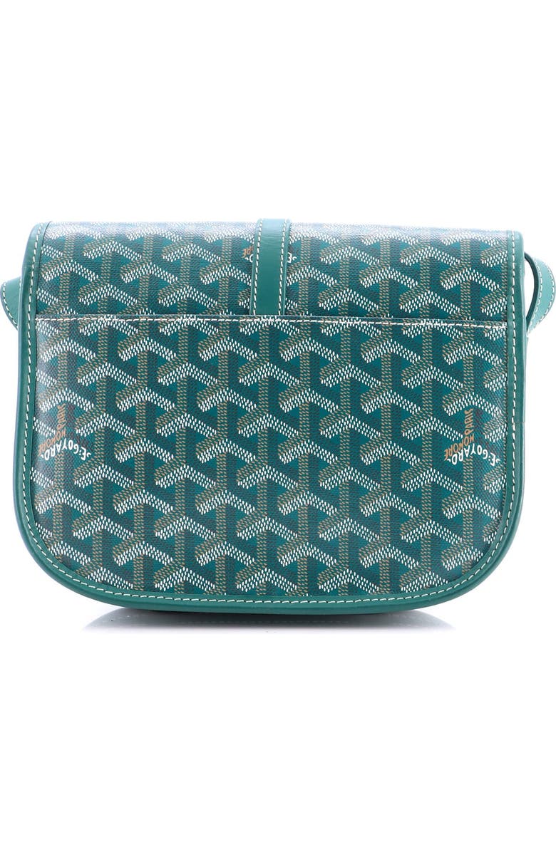 Pre-Owned Goyard Belvedere II Messenger Bag Coated Canvas PM, Alternate, color, Green