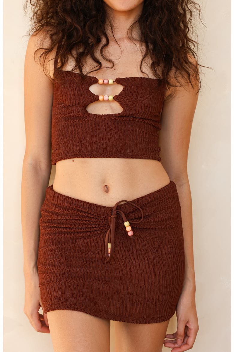Soleil Set, Alternate, color, Mocha Crinkle
