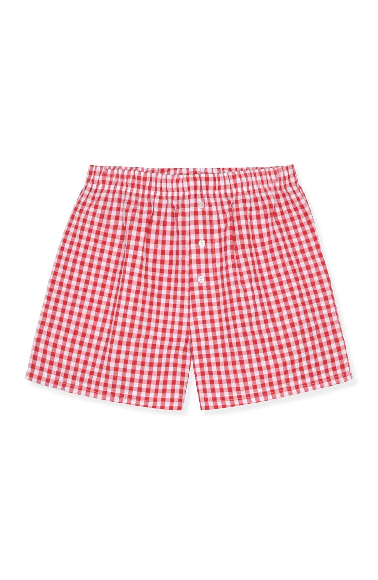 SLEEP ON IT Kids' Le Petit Déjeuner Graphic T-Shirt & Boxer Shorts Set, Alternate, color, Red