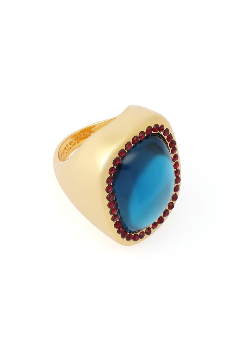 Cabochon Stone Cocktail Ring, Alternate, color, MULTI