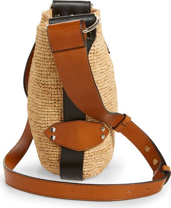 Isabel Marant Mini Bayia Raffia Bucket Bag | Nordstrom Isabel Marant Mini Bayia Raffia Bucket Bag | Nordstrom