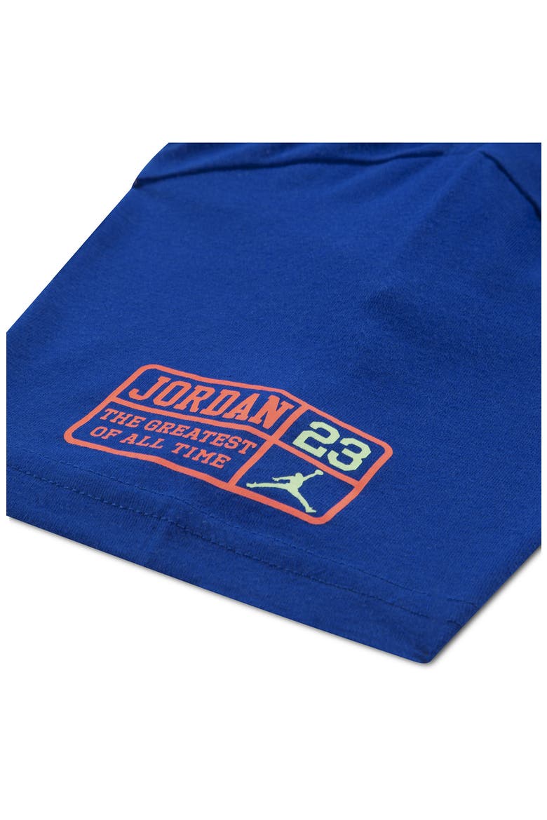 Kids' JDB Ball World Graphic Cotton Blend T-Shirt, Alternate, color, GAME ROYAL