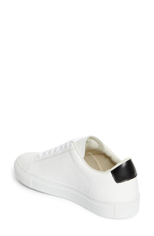 Shop Common Projects Retro Classic Low Top Sneaker In White/black