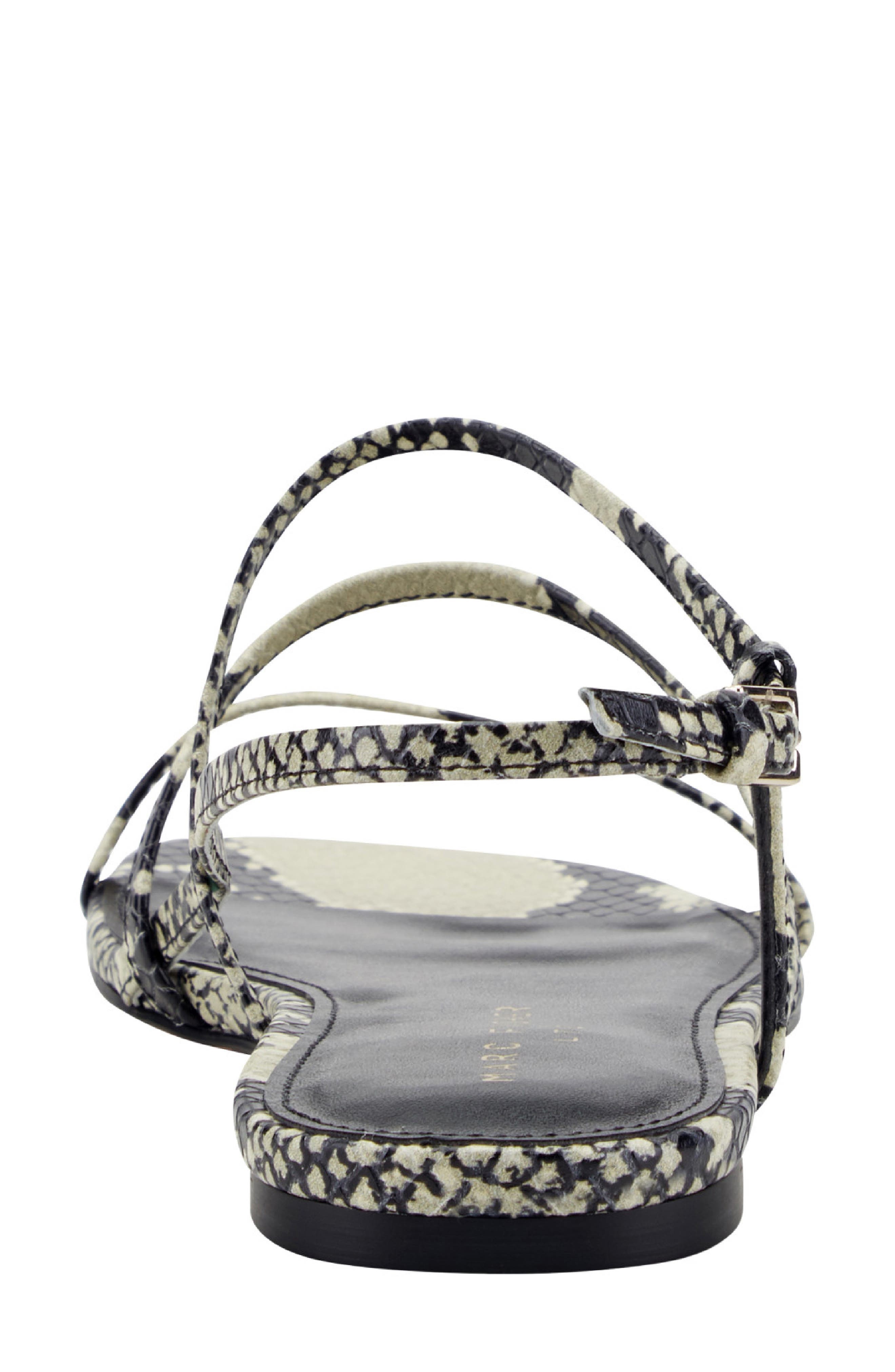 Elysha Slingback Sandal, Alternate, color, BONE SNAKE EMBOSSED