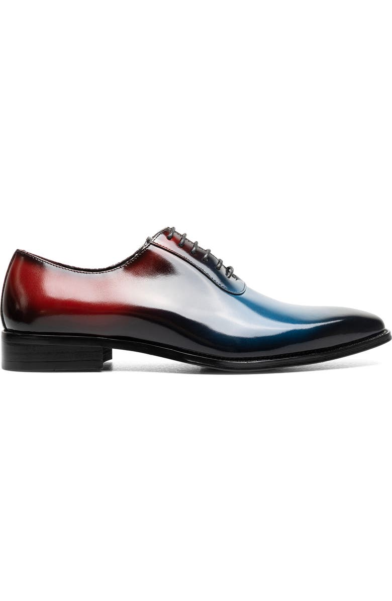 Stacy Adams Shaffer Plain Toe Oxford, Alternate, color, Navy Multi