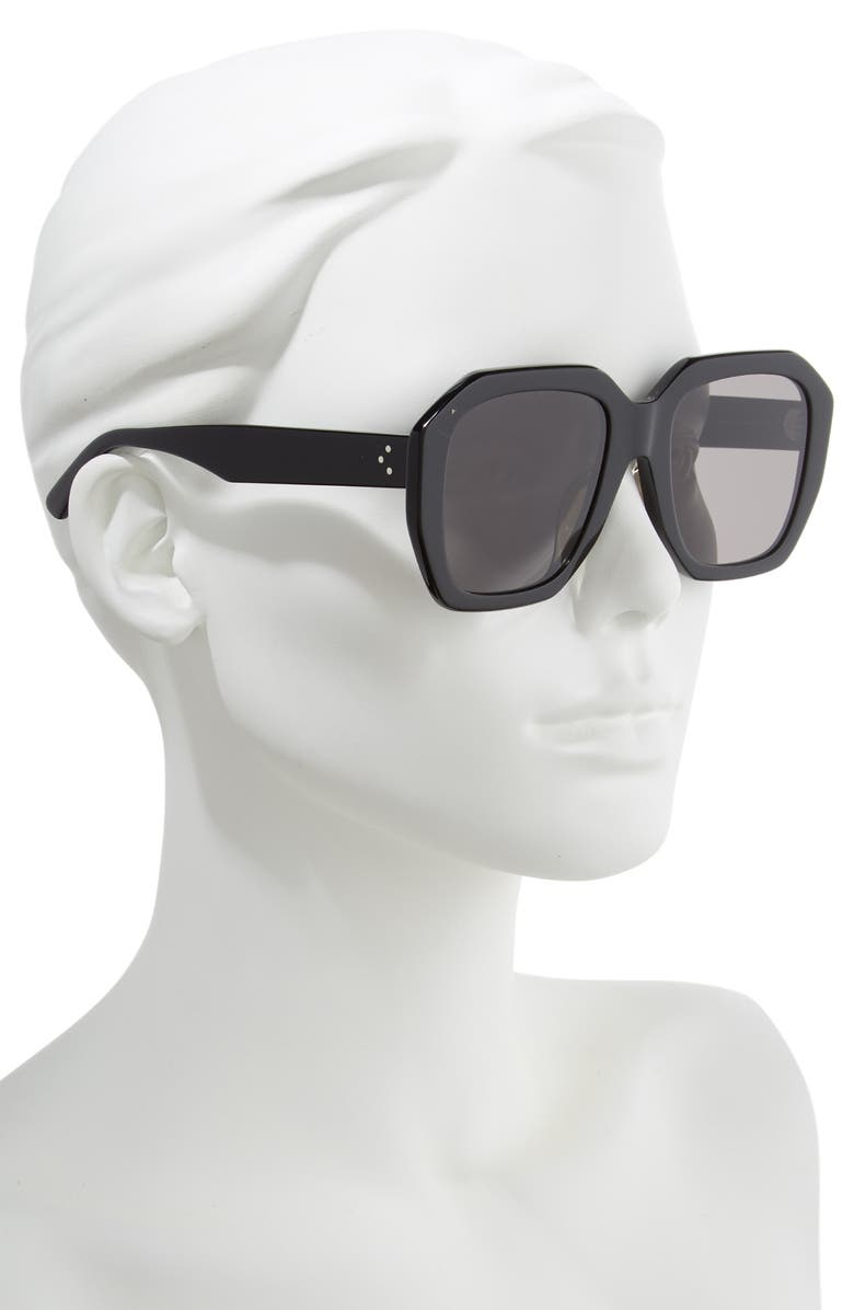 CELINE 53mm Square Sunglasses, Alternate, color,