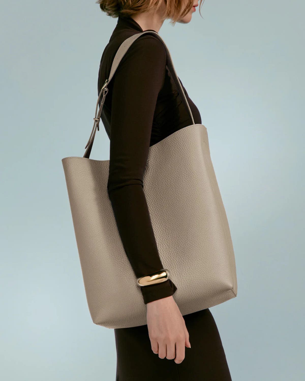 Oversized Linea Bag, Alternate, color, Stone