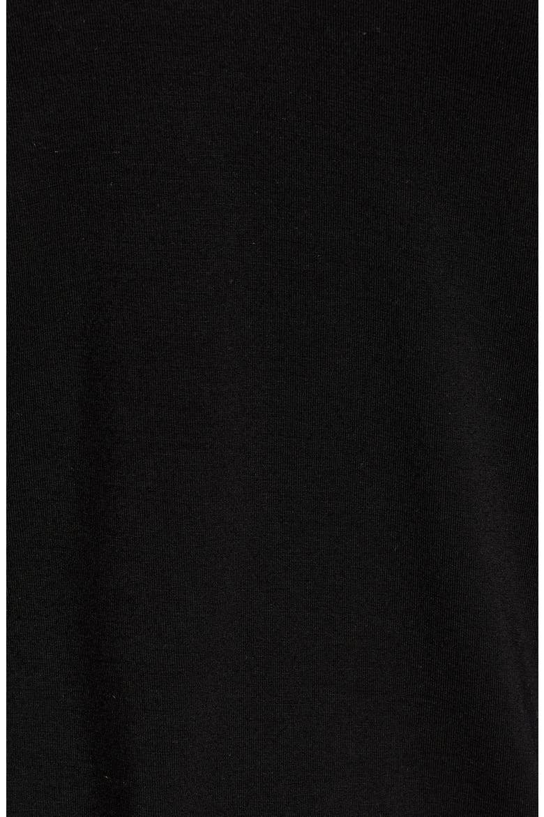 Scoop Neck Jersey Tee, Alternate, color, BLACK