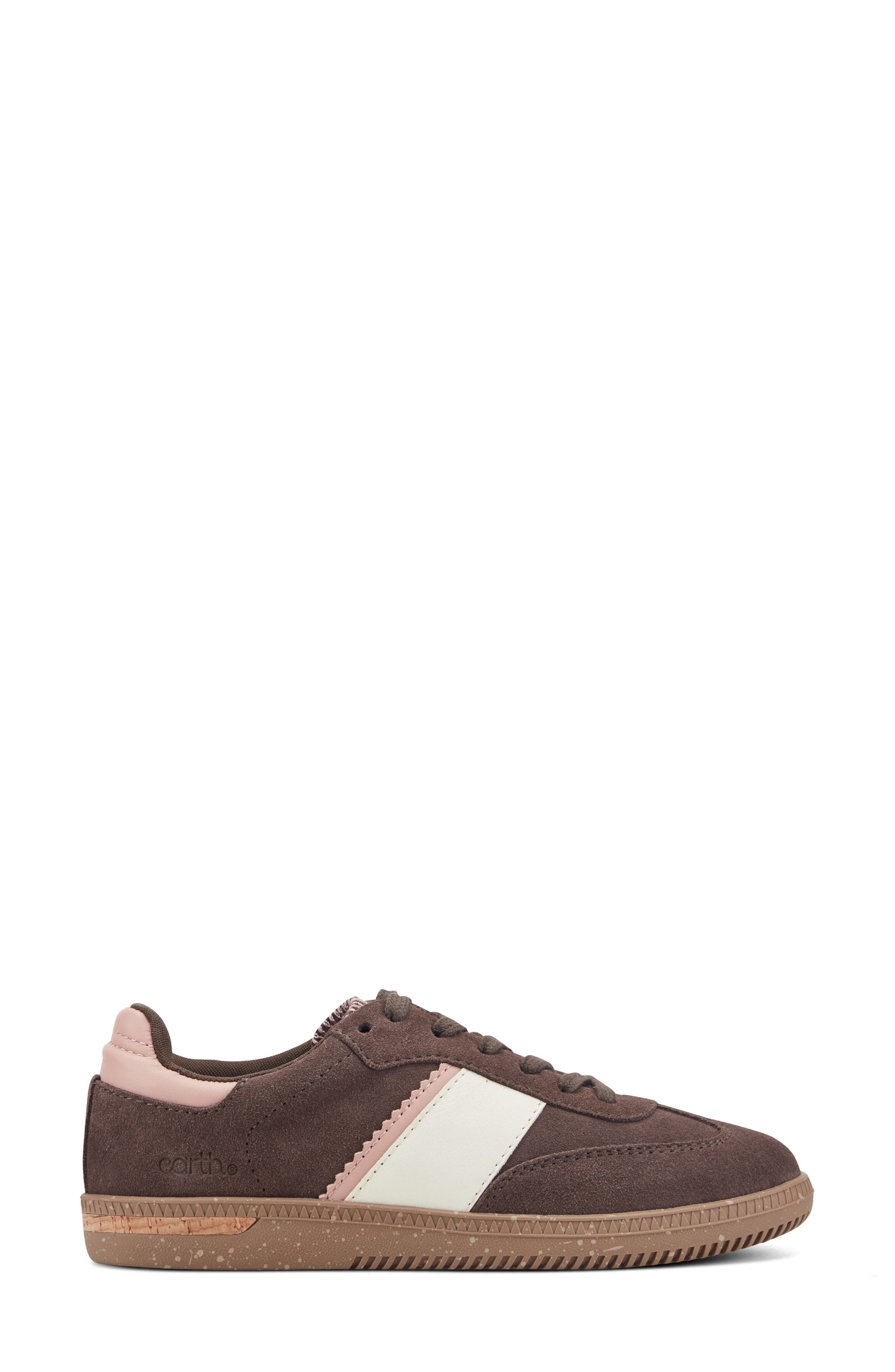 Penny Leather Sneaker, Alternate, color, DARK BROWN